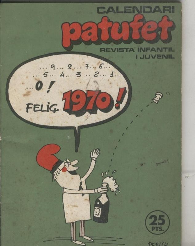 Patufet calendario 1970