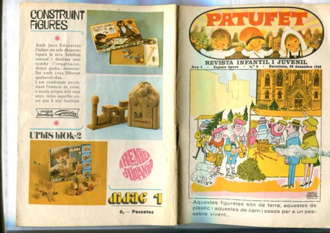 Patufet segona epoca numero 002: 1868-1968, centenari D'aureli capmany, Jordi l'aprenent