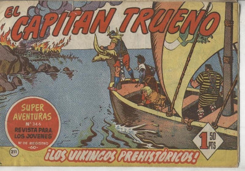 El Capitan Trueno original numero 211