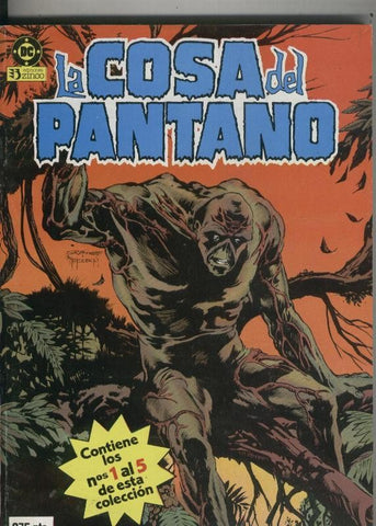 La Cosa Pantano primera serie: retapado 1 al 5