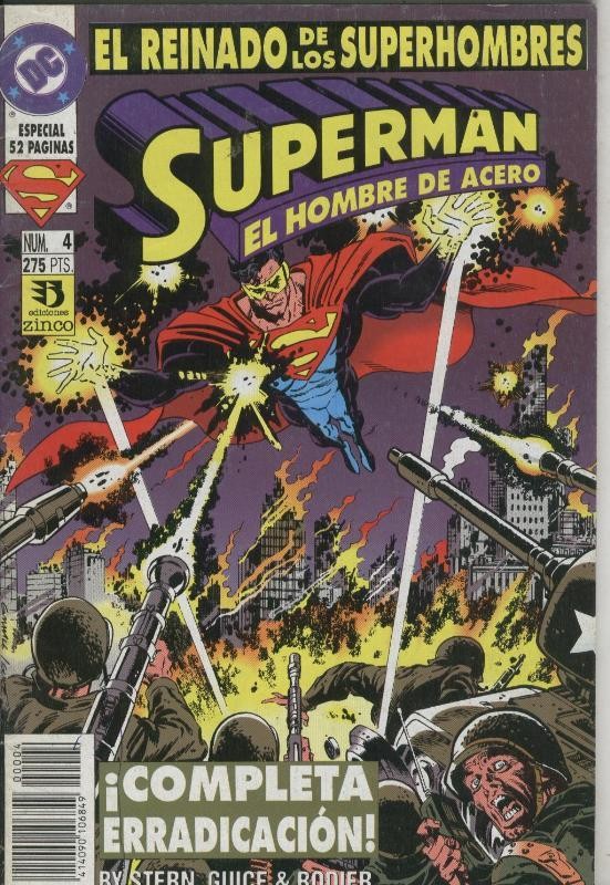 Superman El Hombre de Acero serie de 14 numeros, numero 04