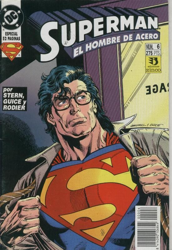 Superman El Hombre de Acero serie de 14 numeros, numero 06