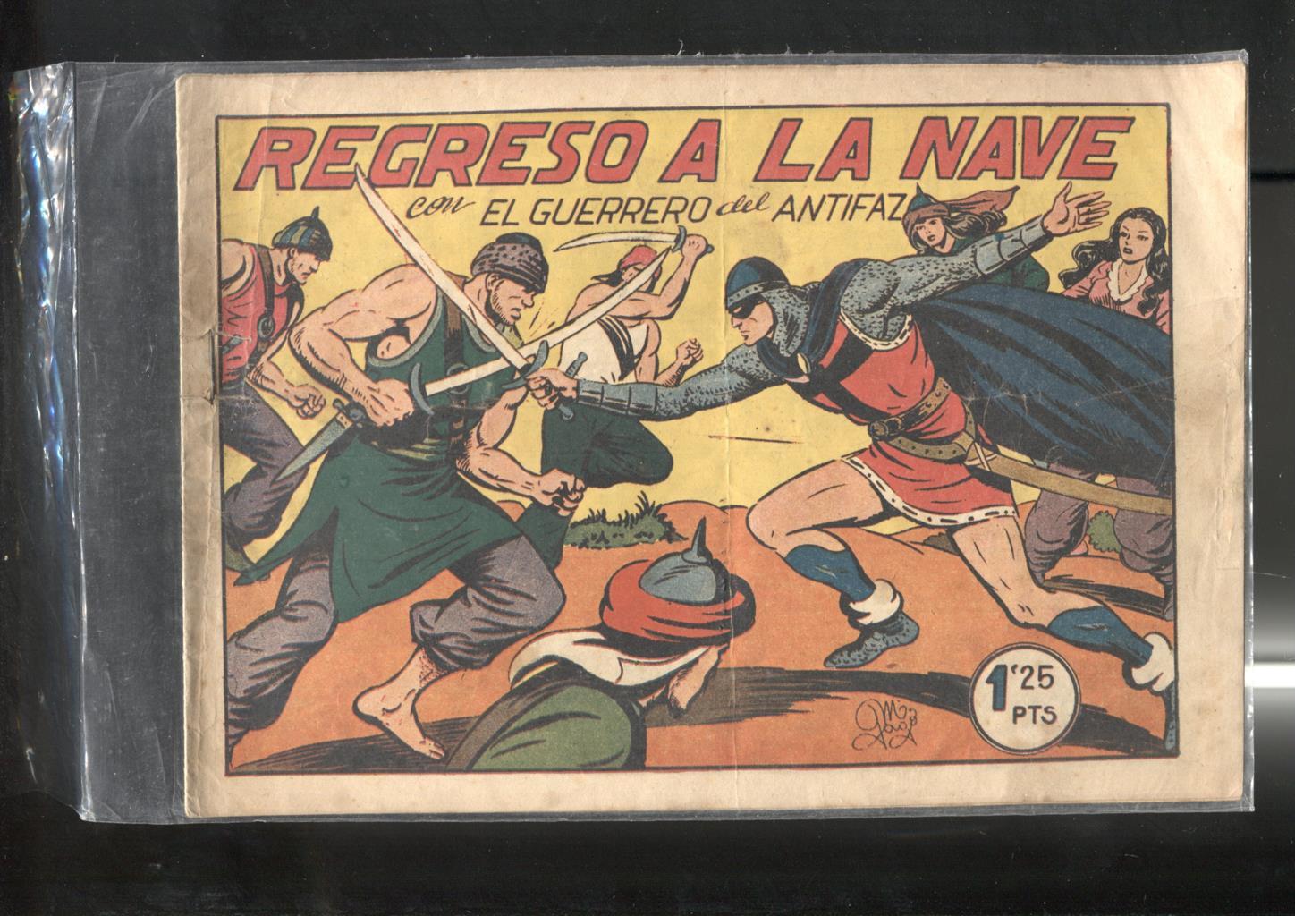 Original: El Guerrero del Antifaz numero 147: Regreso a la nave