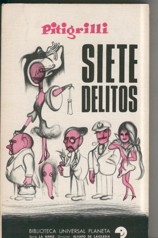 Coleccion La Nariz numero 12: Siete delitos