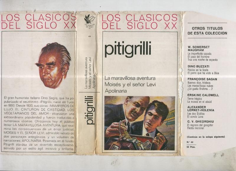 La maravillosa aventura. Moises y el señor Levi. Apolinaria