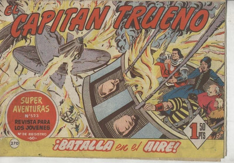 El Capitan Trueno original numero 270