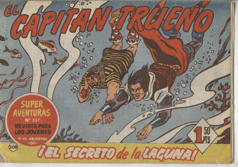 El Capitan Trueno original numero 208