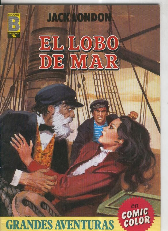 Grandes Aventuras numero 06: Jack London: El lobo de mar