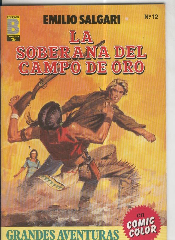 Grandes Aventuras numero 12: Emilio Salgari: La soberana del campo de oro