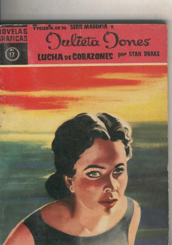 Julieta Jones serie Magenta numero 17: lucha de corazones (numerado 1 en interior)