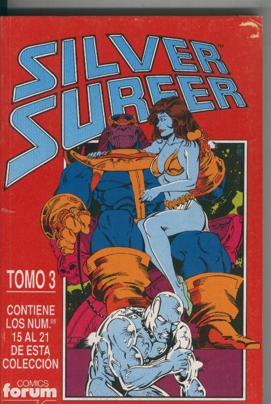 Silver Surfer volumen 2 retapado 15 al 21