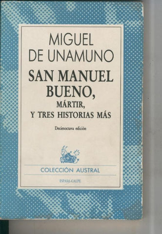 Austral numero 0254: San Manuel Bueno, martir