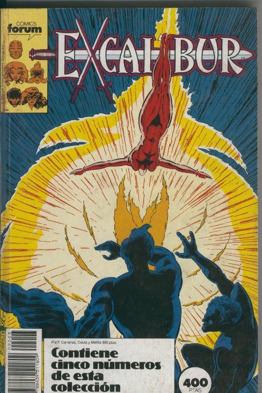 Excalibur volumen 1 retapado con los numeros 11 al 15