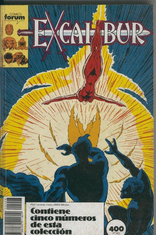 Excalibur volumen 1 retapado con los numeros 11 al 15