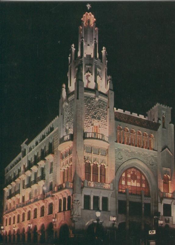 Postal 006924: La Caixa servicios centrales en via layetana de Barcelona