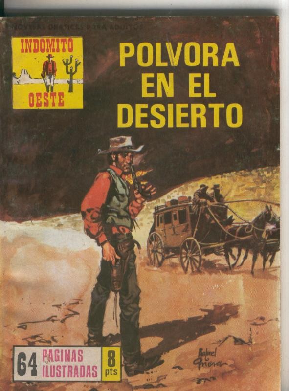 Indomito Oeste numero 065: Polvora en el desierto (Lopez Blanco)