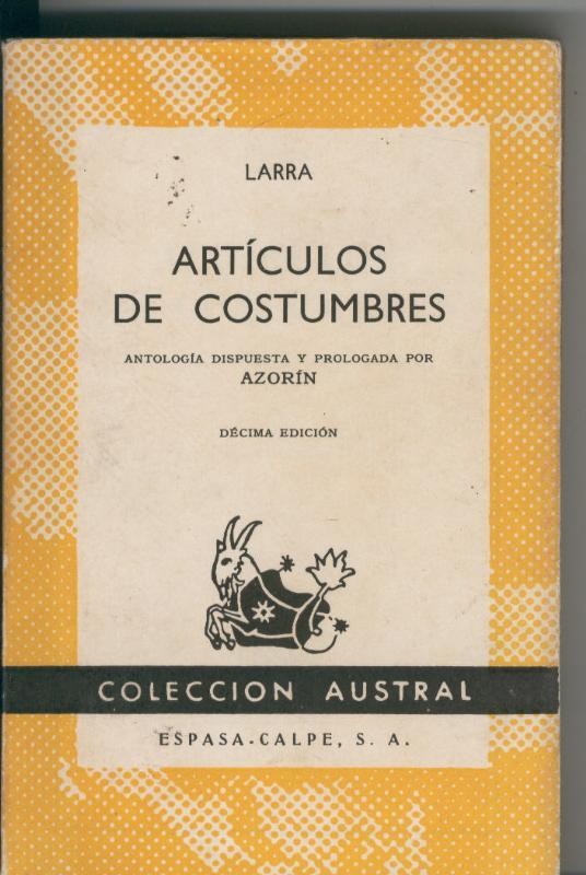 Austral numero 306: Articulos de costumbres