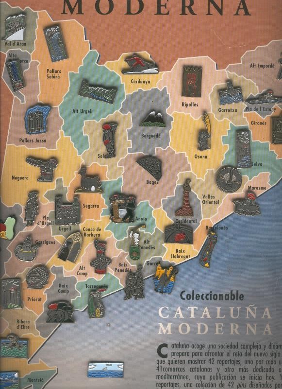 Cataluña Moderna: Juego de Pins