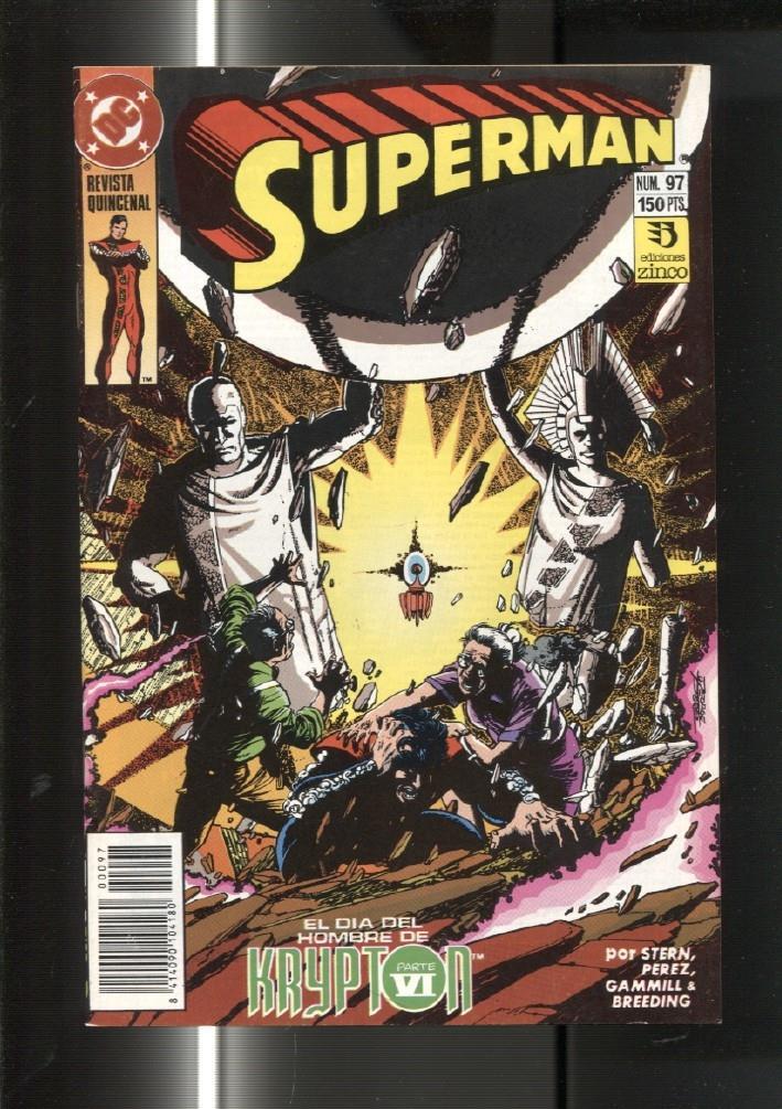 Superman volumen 2 numero 097: El dia del hombre de Krypton 6ª parte