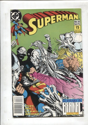 Superman volumen 2 numero 088: La trilogia de Brainiac