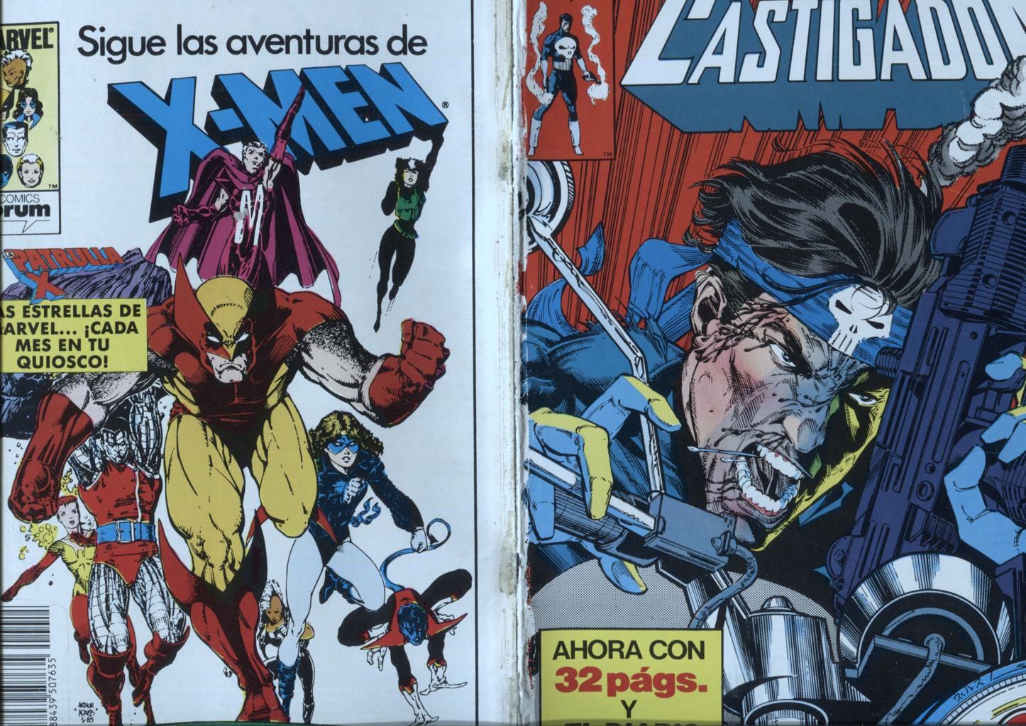 El Castigador numero 15: Sacrificio de piezas (numerado 1 en trasera)