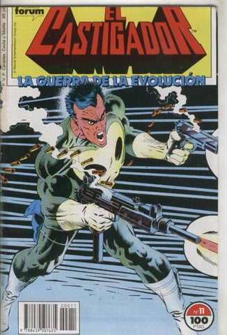 El Castigador numero 11: La guerra de la evolucion (numerado 1 en trasera)