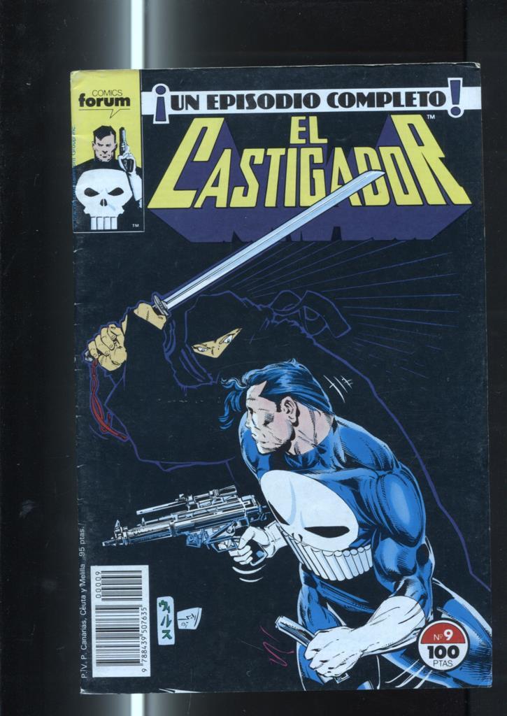 El Castigador numero 09: juego sucio (numerado 1 en trasera)