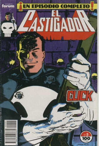 El Castigador numero 05: Ministro de la muerte (numerado 1 en trasera)