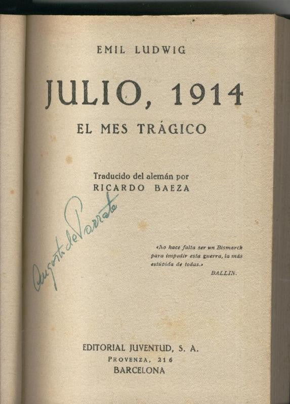 Julio 1914