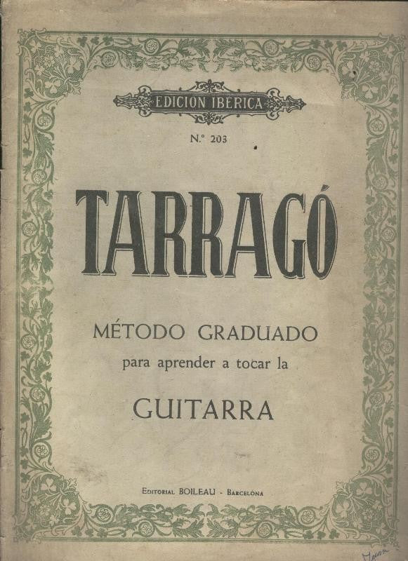 Metodo graduado para aprender a tocar la guitarra