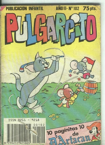 Pulgarcito bolsillo,edicion 1981 numero 102: el cohete presumido