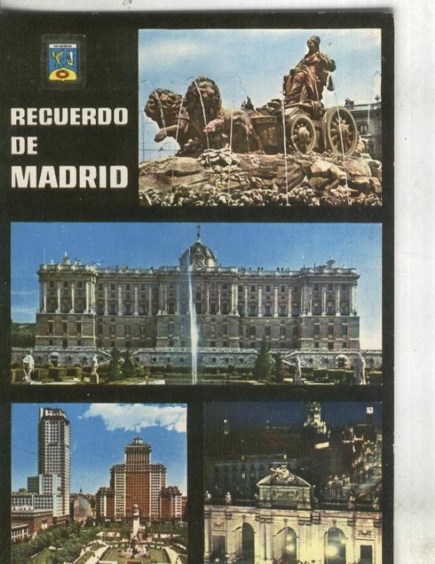 Postal 000850: Vistas varias de Madrid