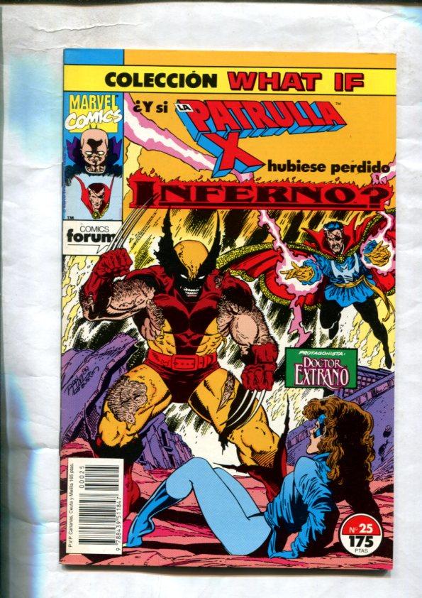 What If volumen 1 numero 25: La Patrulla X, Inferno y El Doctor Extraño