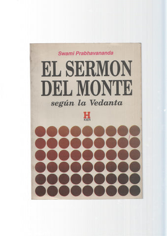 Horus: El Sermon del monte segun la Vedanta