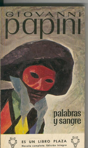 Libro Plaza: Palabras y sangre