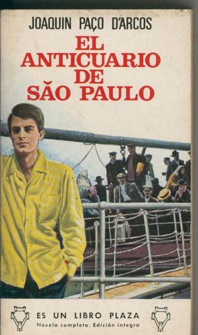 Libro Plaza: El anticuario de Sao Paulo