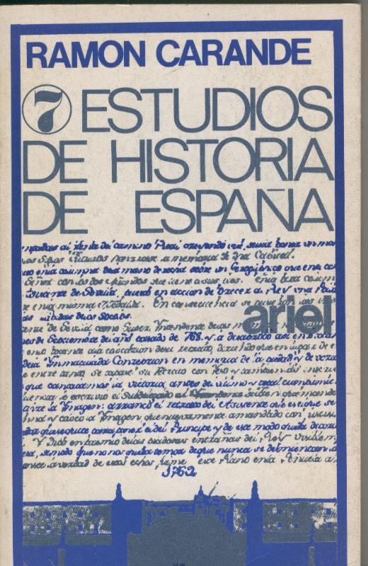7 Estudios de Historia de España