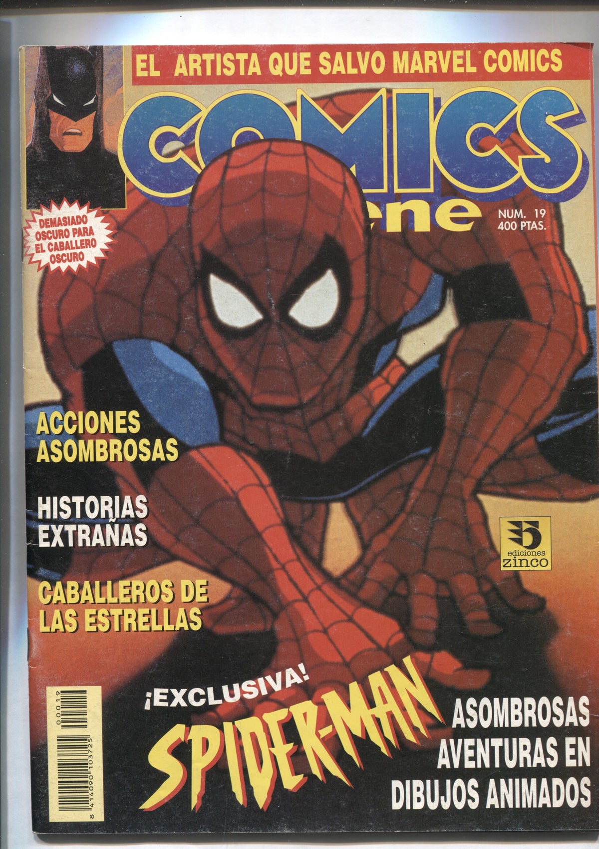 Comics Scene numero 19: Spiderman, Rayo Negro, Strike Back, Las guerras de Trencher