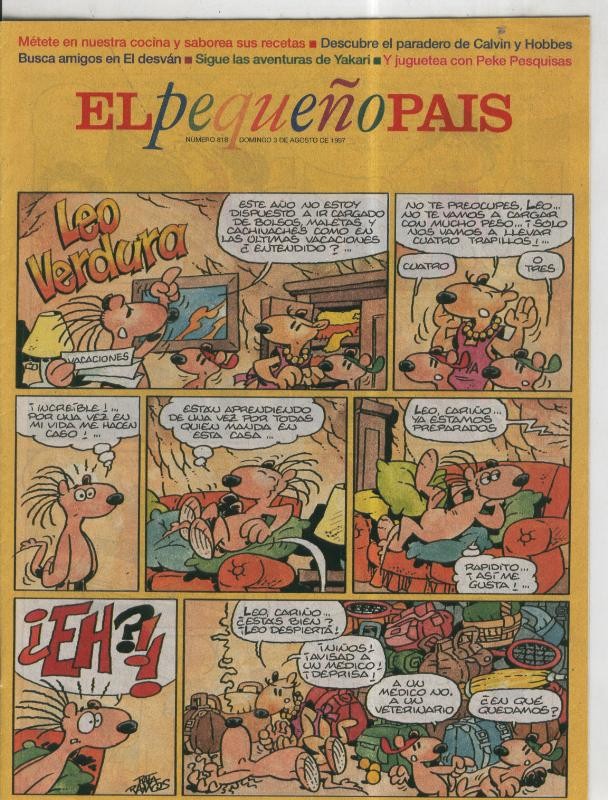 El Pequeño Pais numero 818: Yakari