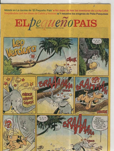 El Pequeño Pais numero 805: Calvin y Hobbes