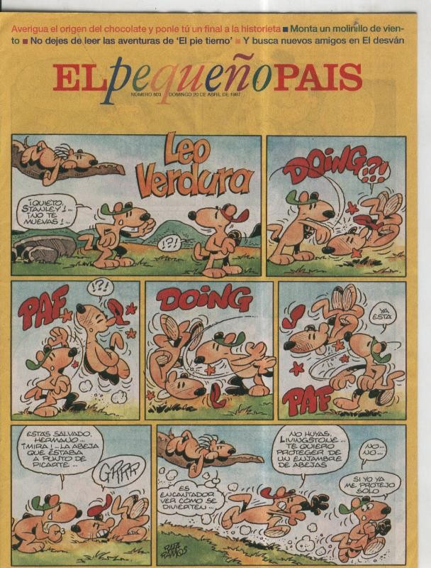 El Pequeño Pais numero 803: Lucky Luke