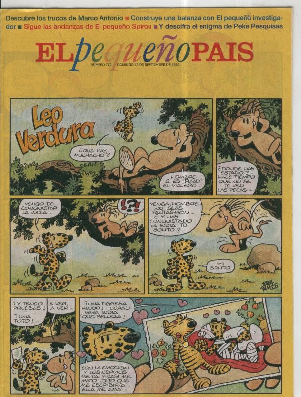 El Pequeño Pais numero 773: bit y Bat de Pere Joan y Alex Fito