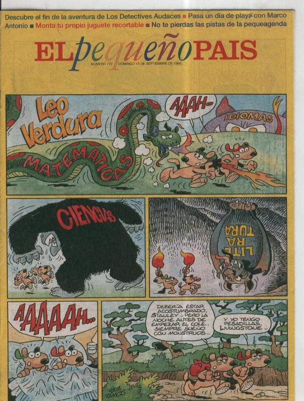 El Pequeño Pais numero 772: Pequeño Spirou