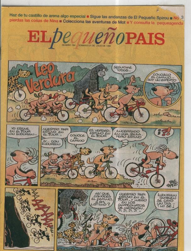 El Pequeño Pais numero 764: Tom de Daniel Torres