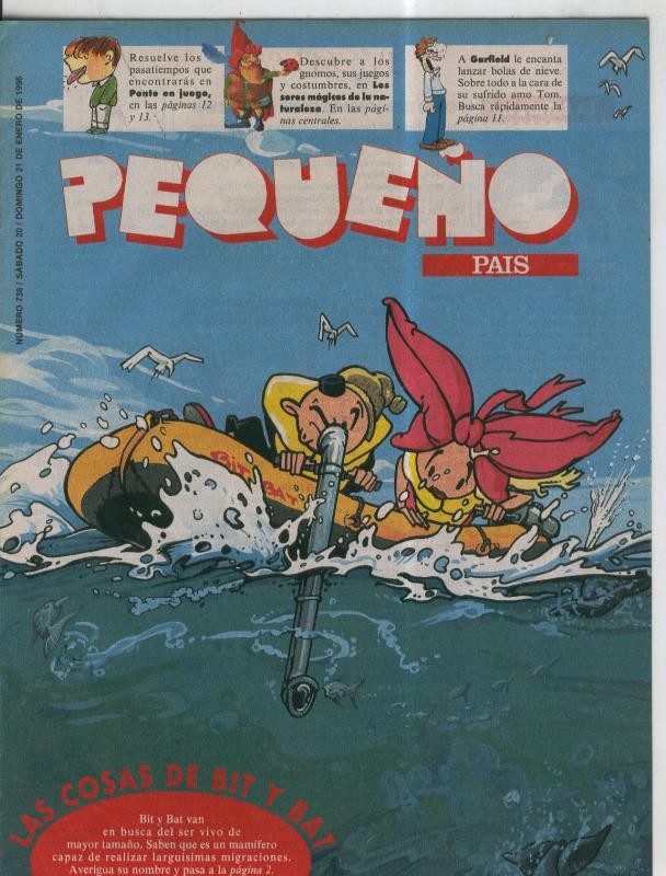 El Pequeño Pais numero 738: Tom de Daniel Torres