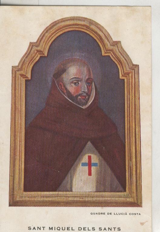 Postal estampa de Sant Miquel del Sants