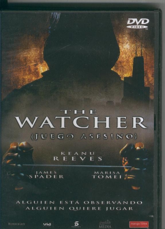 Pelicula DVD: The Watcher (Juego asesino)