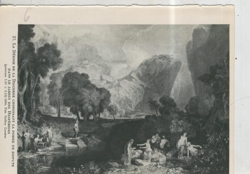 Turner lamina 06: La deesse de la discorde choisissant la pomme de dispute