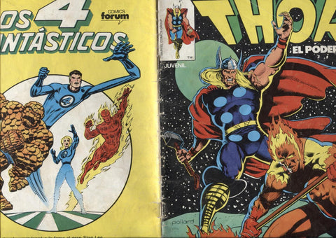 Thor el poderoso volumen 1 numero 03: (numerado 1 en trasera)