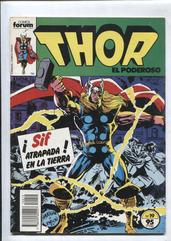 Thor el poderoso volumen 1 numero 19: (numerado 1 en trasera)